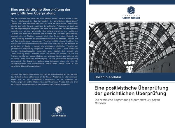 Produktbild: Eine positivistische &Uuml;berpr&uuml;fung der gerichtlichen &Uuml;berpr&uuml;fung