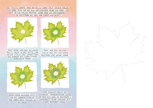 Produktbild: Dein verr&uuml;cktes Zeichenbuch &ndash; Draw me ... fruity, slimy, shiny, planty &ndash; Von YouTuberin Foxy Draws