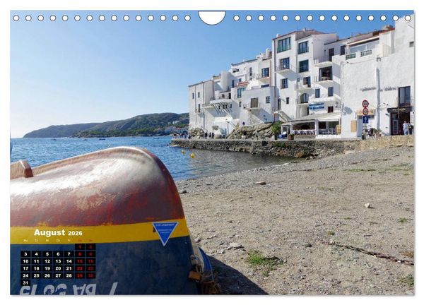 Produktbild: Cadaqu&eacute;s - Perle der Costa Brava (Wandkalender 2026 DIN A4 quer), CALVENDO Monatskalender