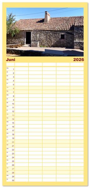 Produktbild: Familienplaner 2026 - Fatima: Ein Besuch in Portugals heiligem Herz mit 5 Spalten (Wandkalender, 21 x 45 cm) CALVENDO