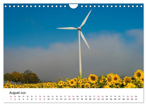 Produktbild: Stimmungsvoller Niederrhein (Wandkalender 2026 DIN A4 quer), CALVENDO Monatskalender