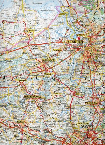 MARCO POLO Regionalkarte Belgien, Luxemburg 1:200.000