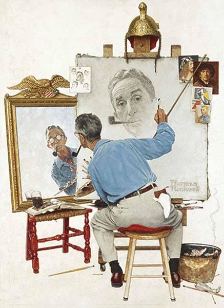 Produktbild: Norman Rockwells Triple Self-P