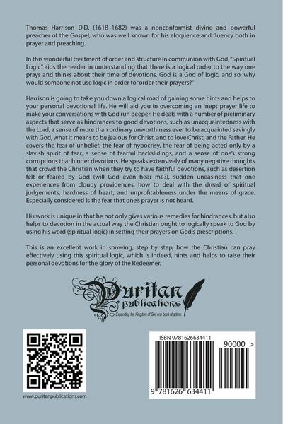 Produktbild: Spiritual Logic or Hints and Helps to Personal Devotions