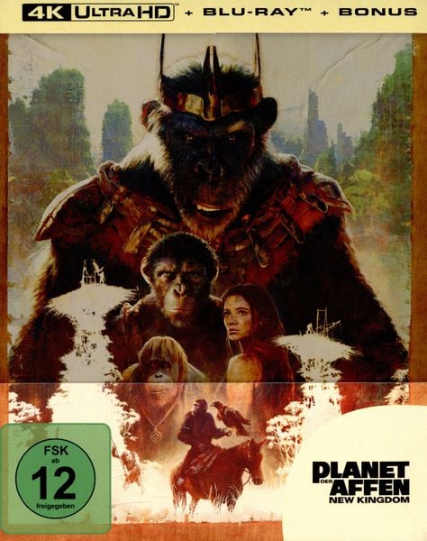Produktbild: Planet der Affen - New Kingdom (4K Ultra HD) (+ Blu-ray)