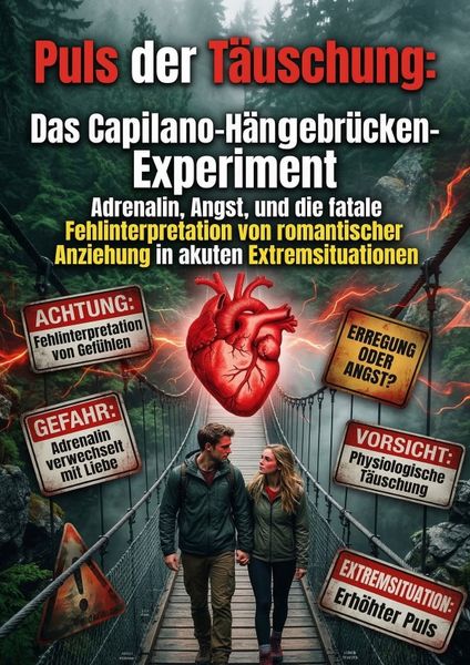 Puls der Täuschung: Das Capilano-Hängebrücken-Experiment, Taschenbuch von Thorsten Eisenhauer, Epubli, 9783565331086