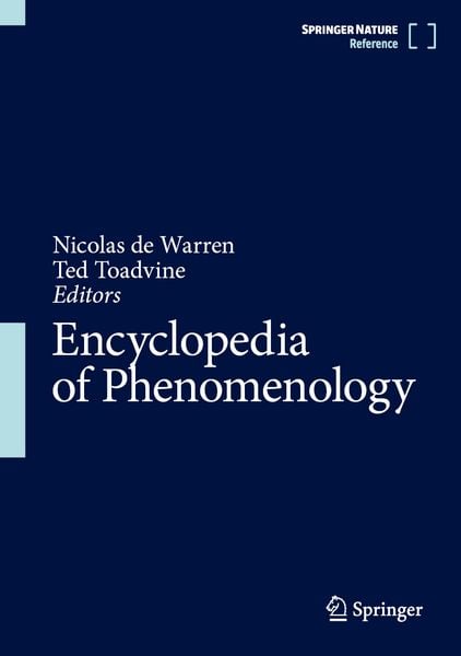 Produktbild: Encyclopedia of Phenomenology