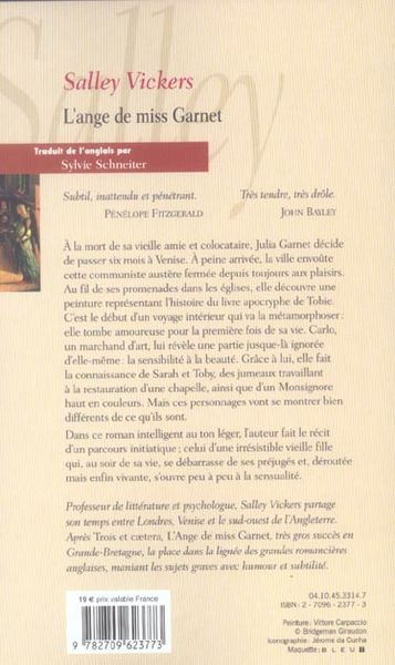 Produktbild: L'ange de Miss Garnet