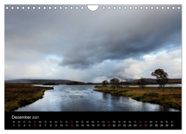 Produktbild: Schottland Landschaften (Wandkalender 2027 DIN A4 quer), CALVENDO Monatskalender