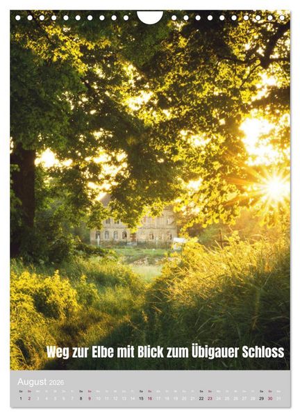 Produktbild: Traumpfade - Sch&ouml;ne Heimat Sachsen (Wandkalender 2026 DIN A4 hoch), CALVENDO Monatskalender