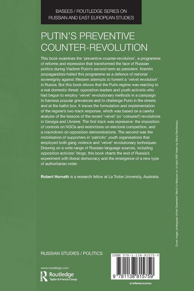 Produktbild: Putin's Preventive Counter-Revolution