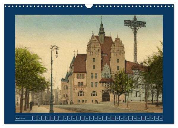 Produktbild: Historisches Bremen an der Weser von 1888 bis 1918 (Wandkalender 2026 DIN A3 quer), CALVENDO Monatskalender