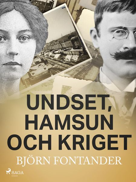Produktbild: Undset, Hamsun och kriget