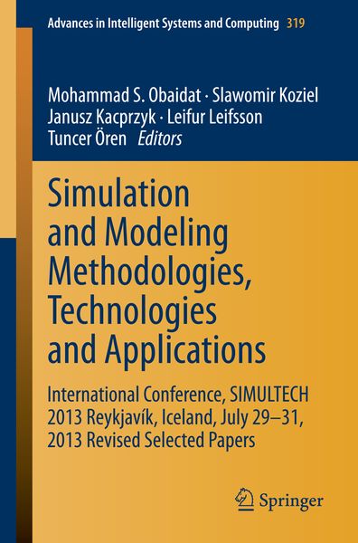 Produktbild: Simulation and Modeling Methodologies, Technologies and Applications