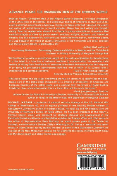 Produktbild: Unmodern Men in the Modern World
