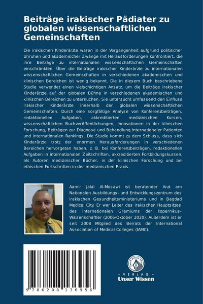 Produktbild: Beitr&auml;ge irakischer P&auml;diater zu globalen wissenschaftlichen Gemeinschaften