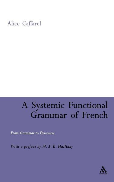 Produktbild: Systemic Functional Grammar of French