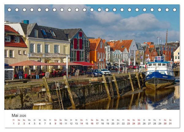 Produktbild: Schutzgebiet Wattenmeer (Tischkalender 2026 DIN A5 quer), CALVENDO Monatskalender