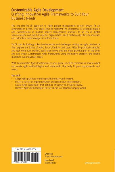 Produktbild: Customizable Agile Development
