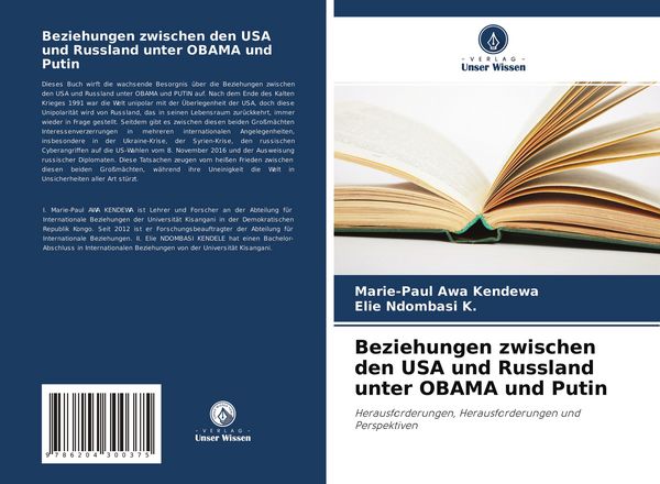 Produktbild: Beziehungen zwischen den USA und Russland unter OBAMA und Putin