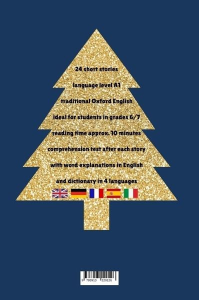 Produktbild: 24 englische Kurzgeschichten zu Weihnachten