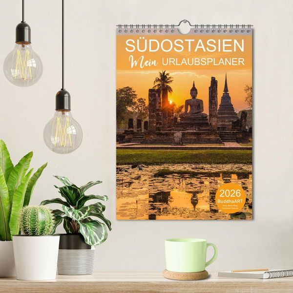 Produktbild: S&Uuml;DOSTASIEN - Mein URLAUBSPLANER (Wandkalender 2026 DIN A4 hoch), CALVENDO Monatskalender