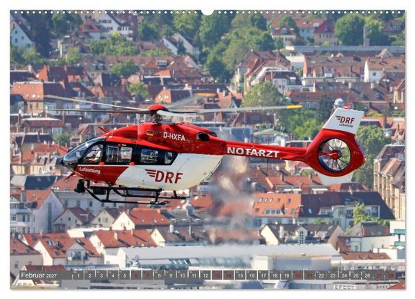 Produktbild: Helikopter in der Luft 2.0 (hochwertiger Premium Wandkalender 2027 DIN A2 quer), Kunstdruck in Hochglanz