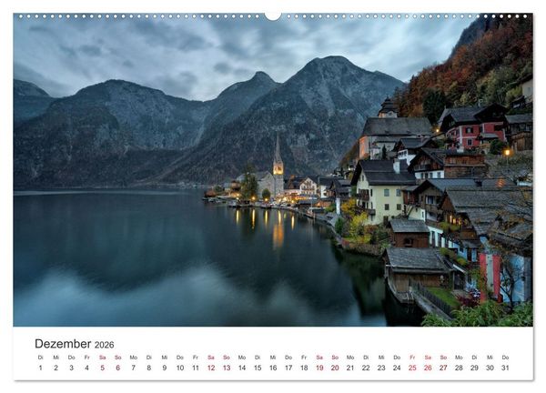Produktbild: Magie der Bergseen &ndash; Spiegelungen im Licht der Berge (Wandkalender 2026 DIN A2 quer), CALVENDO Monatskalender