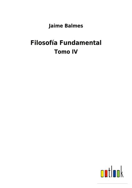 Produktbild: Filosof&iacute;a Fundamental