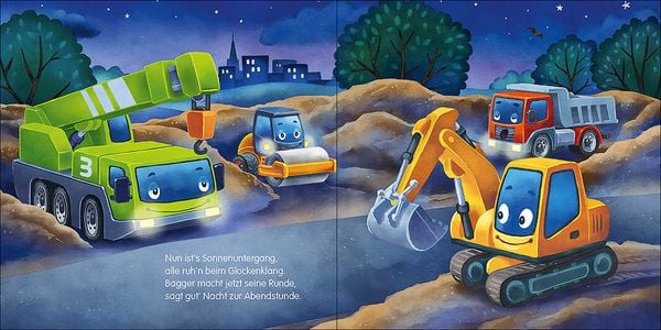 Produktbild: Gute Nacht, kleiner Bagger!
