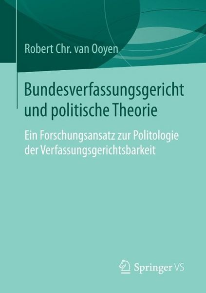 Produktbild: Bundesverfassungsgericht und politische Theorie