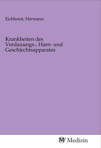 Produktbild: Krankheiten des Verdauungs-, Harn- und Geschlechtsapparates