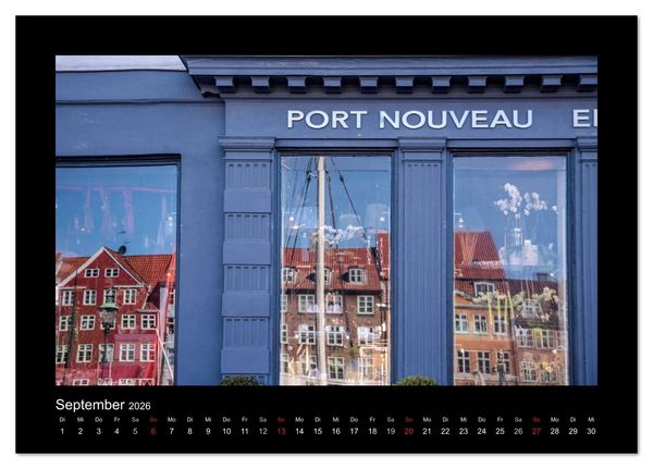 Produktbild: Kopenhagen (Tischkalender 2026 DIN A5 quer), CALVENDO Monatskalender