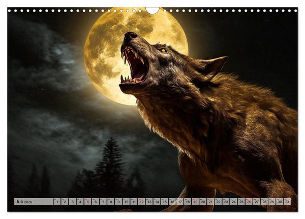 Produktbild: Monster & Mythen (Wandkalender 2026 DIN A3 quer), CALVENDO Monatskalender