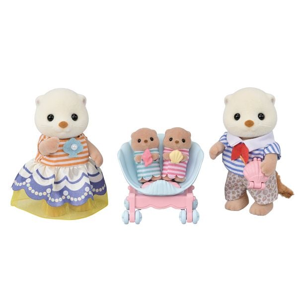 Produktbild: Sylvanian Families 5803 - Sea Otter Family, Seeotter Familie, Spielset