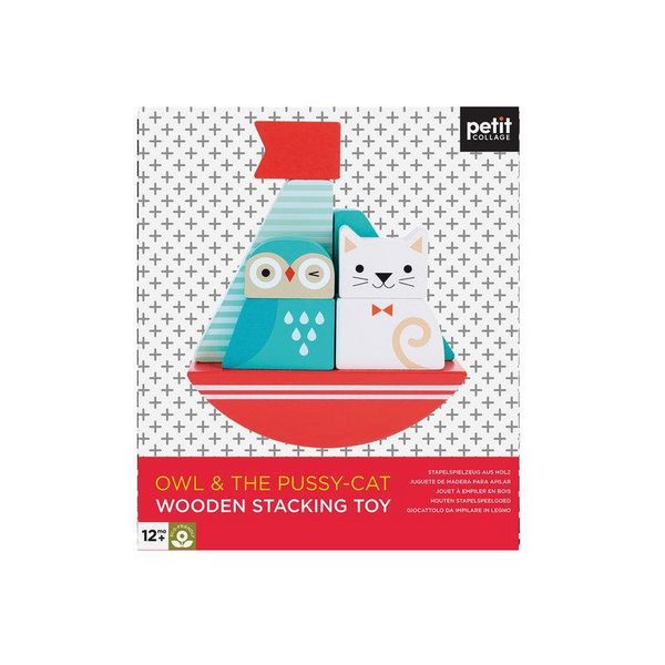Produktbild: Owl & the Pussy-Cat Wooden Stacking Toy