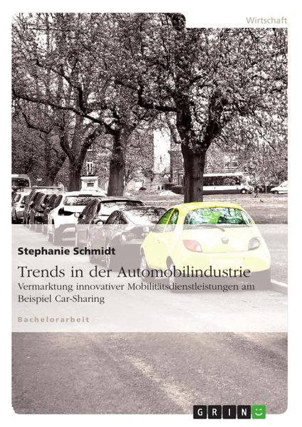 Produktbild: Trends in der Automobilindustrie