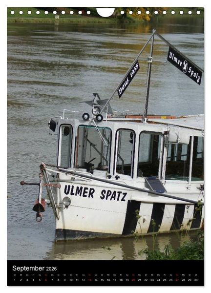 Produktbild: Ulm an der Donau (Wandkalender 2026 DIN A4 hoch), CALVENDO Monatskalender