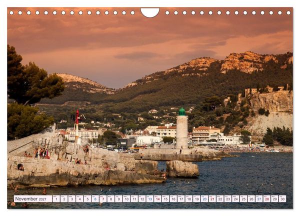 Produktbild: C&ocirc;te d'Azur Highlights on the French Mediterranean Coast (Wall Calendar 2027 DIN A4 landscape), CALVENDO 12 Month Wall Calendar