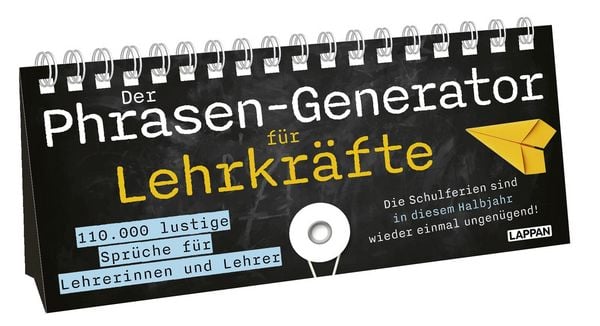 Produktbild: Der Phrasen-Generator f&uuml;r Lehrkr&auml;fte