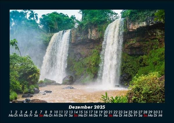Produktbild: Wasserf&auml;lle 2025 Fotokalender DIN A5