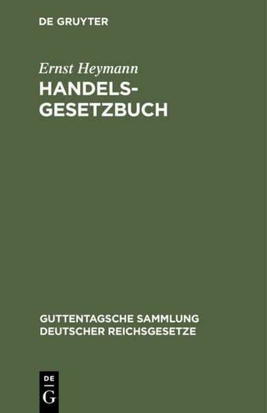 Produktbild: Handelsgesetzbuch