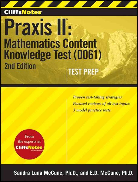Produktbild: Cliffsnotes Praxis Ii Mathemat