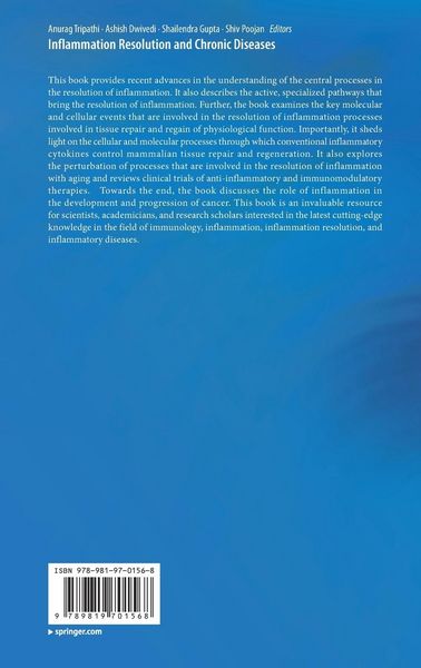 Produktbild: Inflammation Resolution and Chronic Diseases