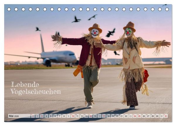 Produktbild: Lustige Berufe (Tischkalender 2026 DIN A5 quer), CALVENDO Monatskalender