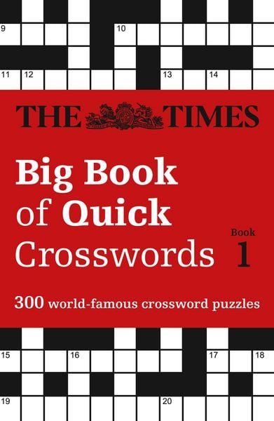 Produktbild: TIMES BIG BOOK QUICK XWORD 1