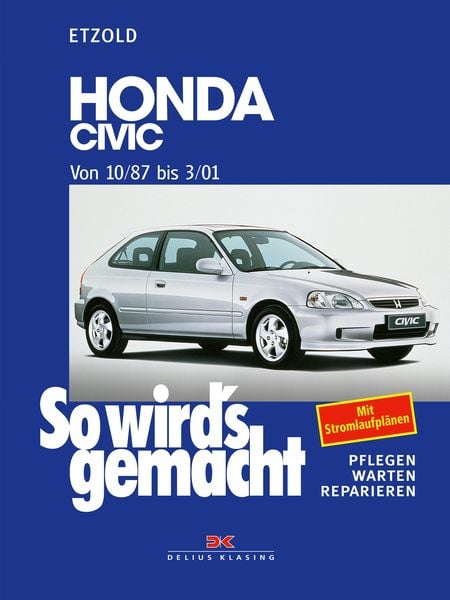 Produktbild: Honda Civic von 10/87 bis 3/01