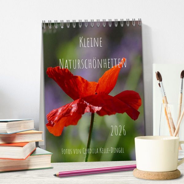 Produktbild: Kleine Natursch&ouml;nheiten (Tischkalender 2026 DIN A5 hoch), CALVENDO Monatskalender