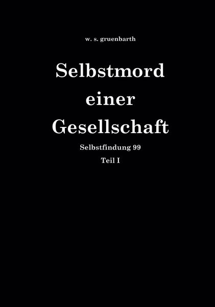 Produktbild: Selbstmord einer Gesellschaft
