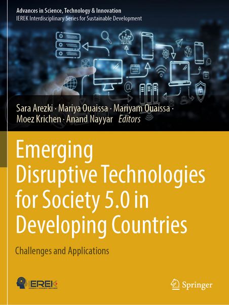 Produktbild: Emerging Disruptive Technologies for Society 5.0 in Developing Countries